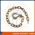 EBTB087 G70 3/8" CHAIN + 3/8" CLEVIS SLIP HOOK