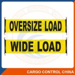 EBAC107 OVERSIZE LOAD REFLECTIVE BANNER